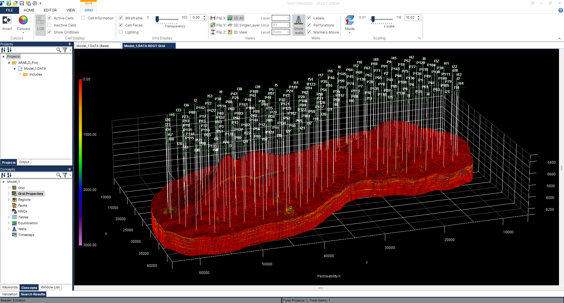 Fast reservoir input visualization and editing, handling any size reservoir model | Stone Ridge Technology
